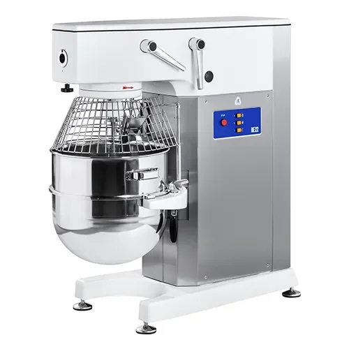 Planetárny mixer ALBA RE 22 | 60 l | 400 V | 2,8 kW | bezpečnostný kryt | ALBARE22 - Po kompletnej mechanickej aj vizuálnej repasácii — zariadenie je v stave nového výrobku.