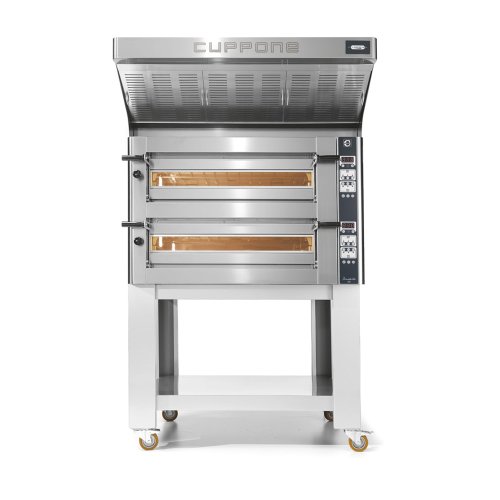 Elektrická pizzapec CUPPONE Donatello | 1 komora | 6× pizza ø 36 cm | 8,4 kW | 400 V | šamotové dno | CD ovládanie | DN635/1CD