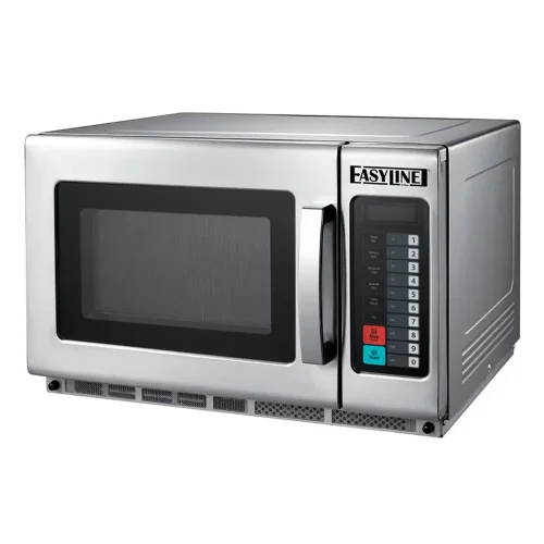 Profesionálna mikrovlnná rúra Easyline | 2× magnetrón | 34 l / GN 2/3 | 1 800 W | celonerezová | EMA34GTQ