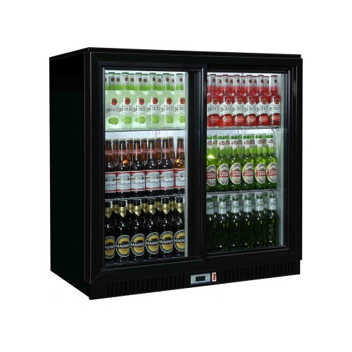 Barová chladnička FORCAR | 223 l | 2 posuvné dvere | nízka spotreba 112 W | G-BC2PS