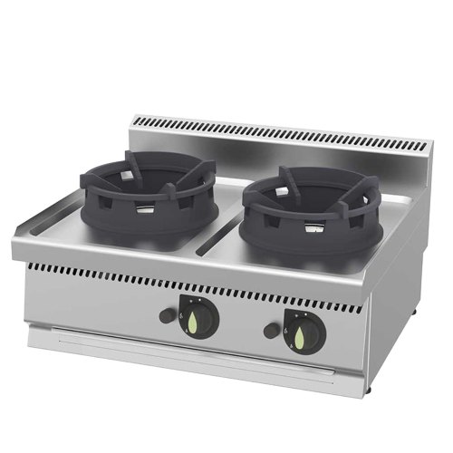 Plynový WOK 700 - 2 horáky 21 kW