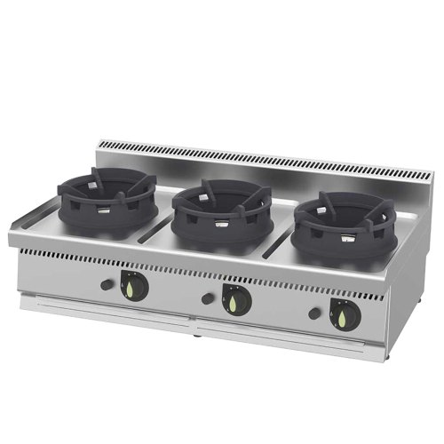 Plynový WOK 700 - 3 horáky 54 kW