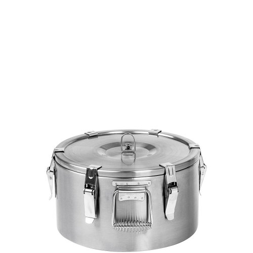 Termoizolačná nádoba bez výpuste | GREDIL | 10 l | Ø 330 mm | výška 210 mm | nerez | STALGAST 051101