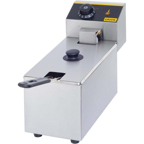 Stolová fritéza | jednoduchá | objem 3 l | 2,2 kW | GREDIL | STALGAST 746035