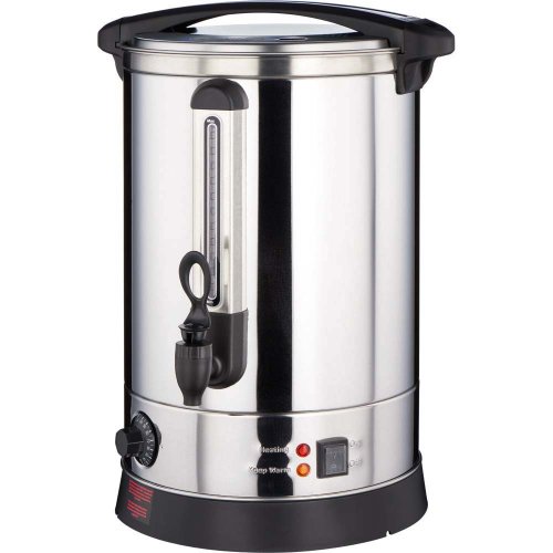 Dvojplášťový varič vody GREDIL® | 10 l | 1,5 kW | 230 V | celonerezový | STALGAST® 751106