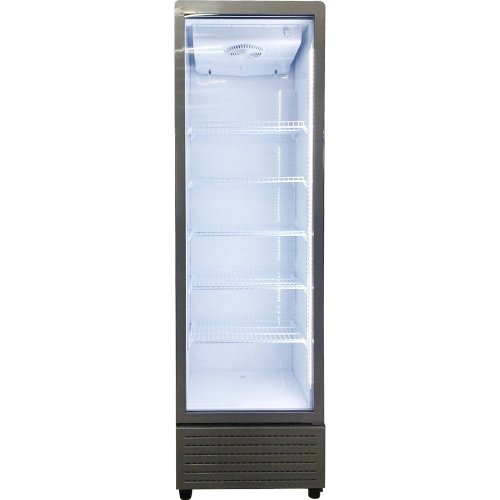 Presklená chladiaca skriňa Gredil | 347 l | čierna | LED osvetlenie | 230 V | 850347