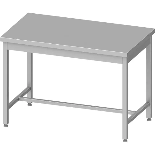 Centrálny pracovný stôl bez police | 1500x600x850 mm | Stalgast - EasyLine | skrutkový