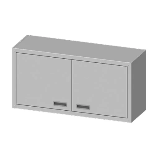 Nástenná skrinka s krídlovými dverami | 1200x400x600 mm | Stalgast - EasyLine | skrutkový