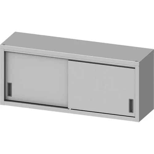 Nástenná skrinka s posuvnými dverami | 1800x400x600 mm | Stalgast - EasyLine | skrutkový