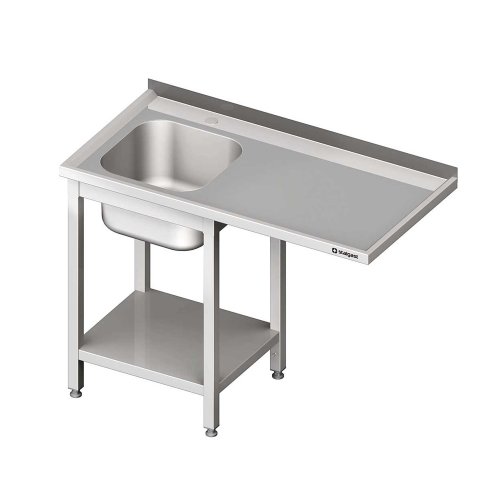 Umývací stôl pre podstolovú umývačku STALGAST® - dĺžka 1500 mm