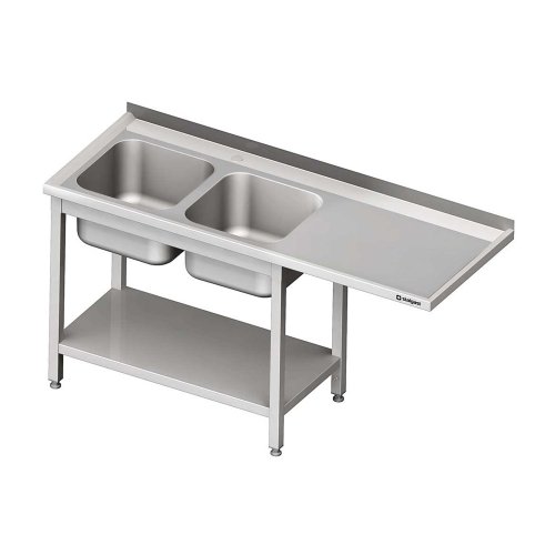 Umývací stôl pre podstolovú umývačku STALGAST® - dĺžka 1800 mm