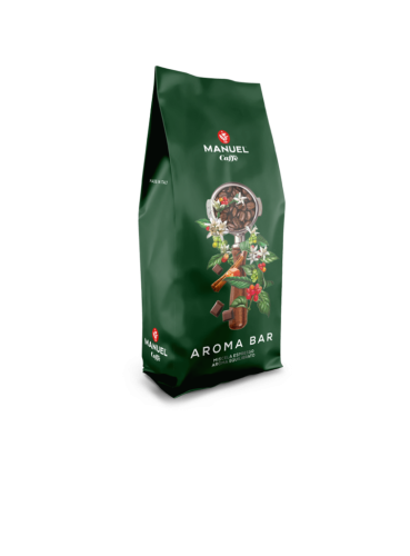 Káva Manuel Aroma Bar - 1kg, zrno
