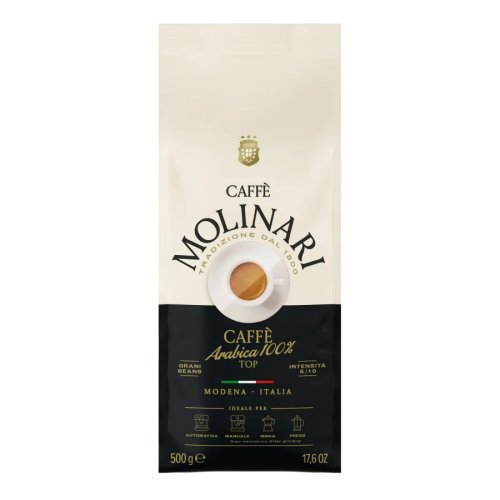 Molinari 100% Arabica - 0,5kg, zrno