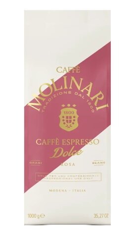 Caffé Molinari Dolce Rosa 1kg, zrno