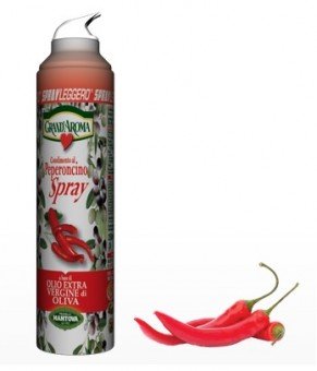 Olivovy olej v spreji - Extra Panensky - chilli 200 ml